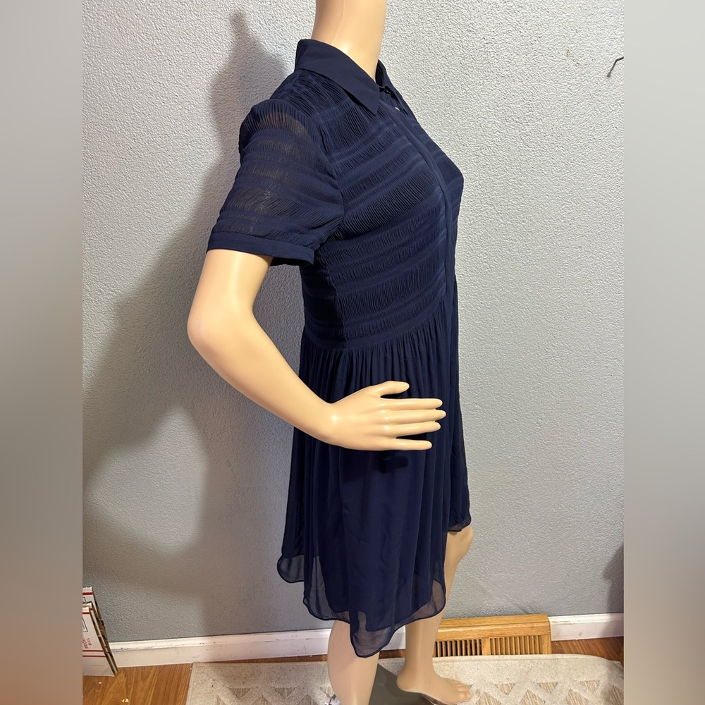 Diane Von Furstenberg Polina Pleated Mini dress size 4 - Picture 5 of 13